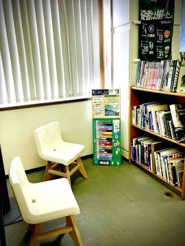 松本山雅FCコーナーに設置